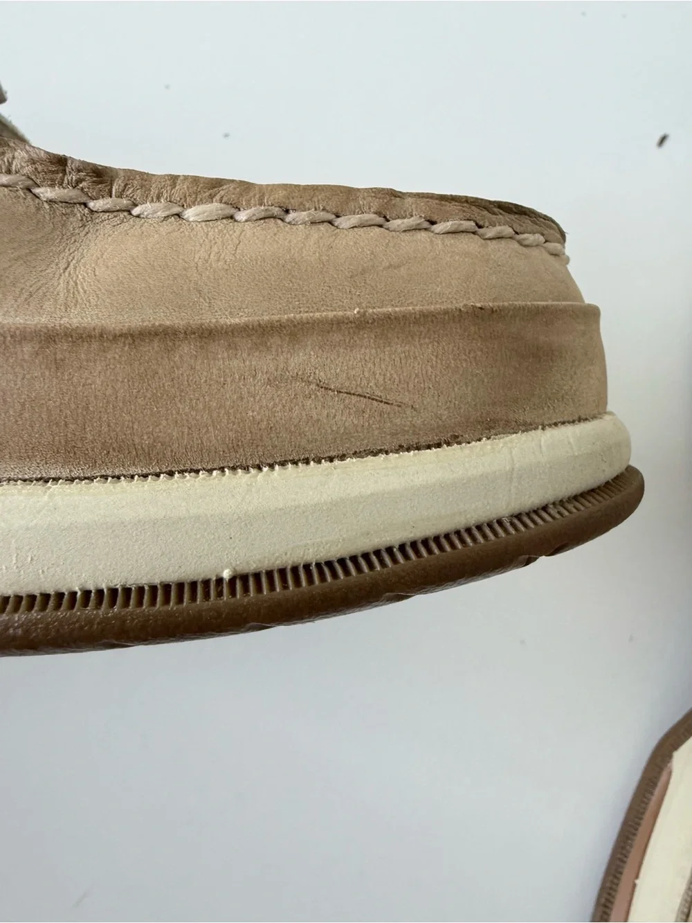 Sperry Top-Sider Gold Cup Authentic Original Boat Shoes Men's 11.5 M-Tan Leather